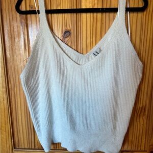 Worthington Cream Ribbed Camisole